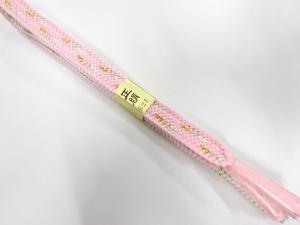 未使用品　正絹　手組帯締め
